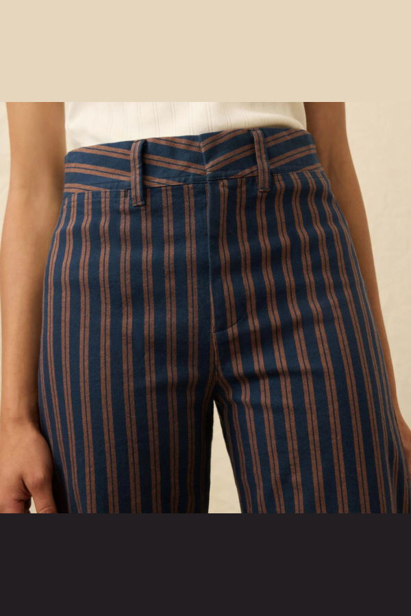 Faherty Twill Tide Pant - Stripe