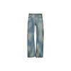 Off-White Diag Raw Patch 90s Skate Jeans - Dirty Blue - Thumbnail 1