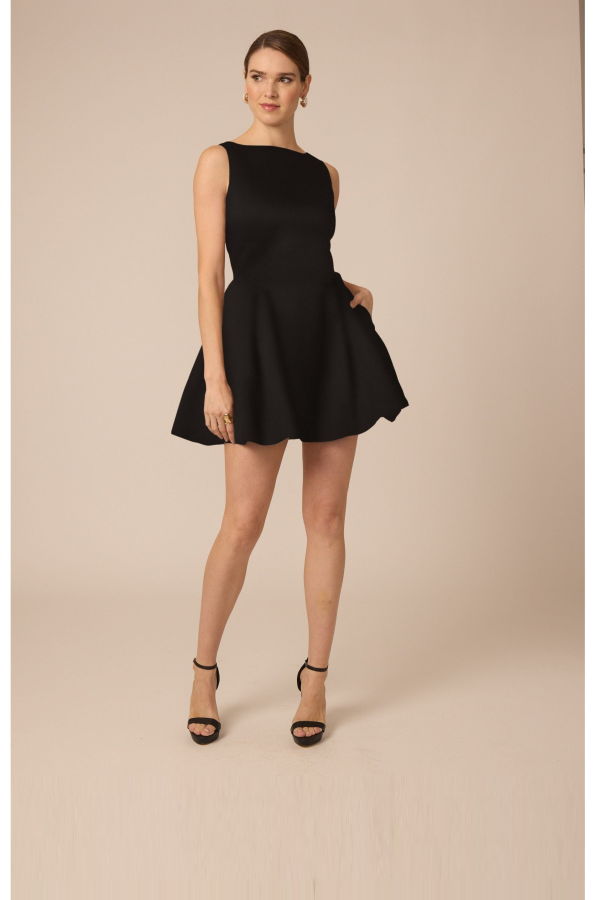 Gilner Farrar Adrianne Dress - Black