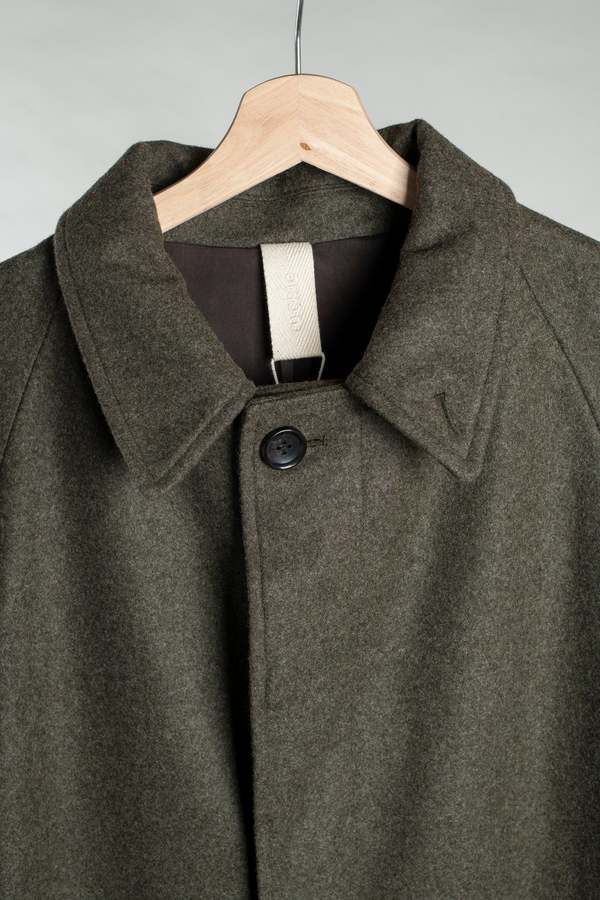 archie Overcoat 120 Wool Melton