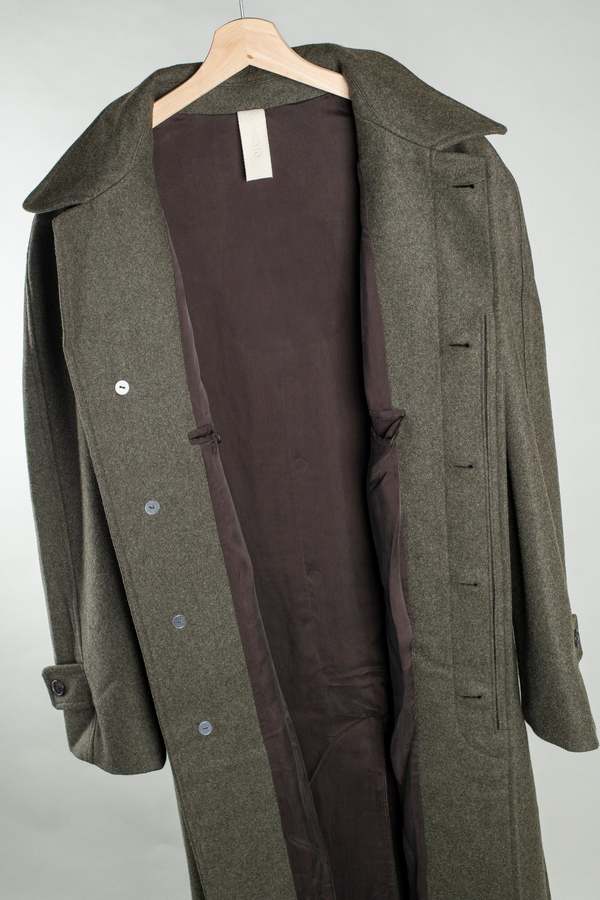 archie Overcoat 120 Wool Melton