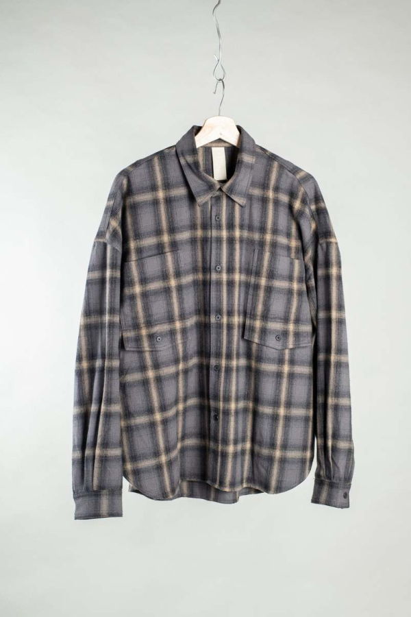 archie River Shirt - Brown Plaid