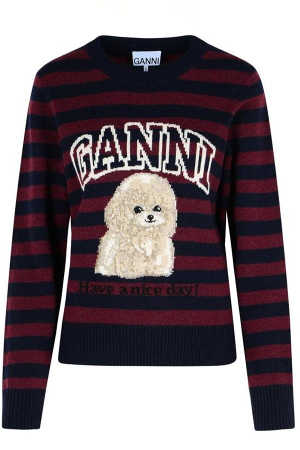 Ganni K2567999 Sweater - Burgundy