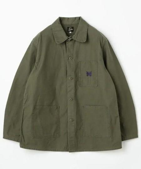 Needles Samue Jacket - 9oz Pin Stripe Denim | Garmentory