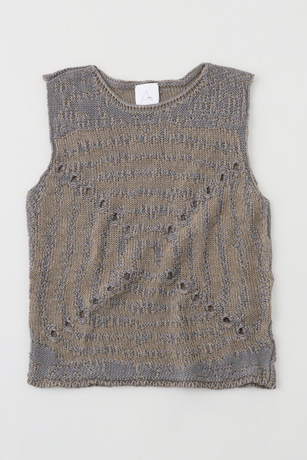 ROA Vest - Beige Grey