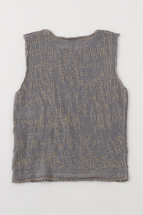 ROA Vest - Beige Grey