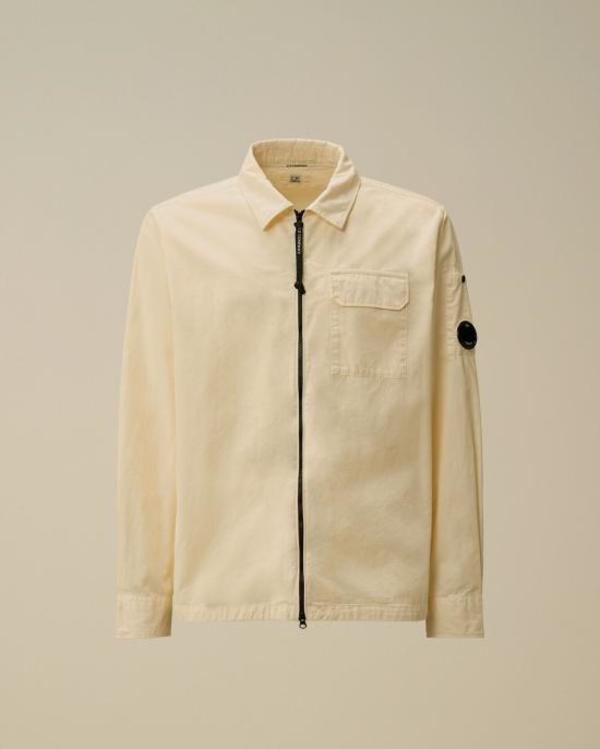 C.P. Company 19CMOS705A110143G402 Jacket - Pistachio Shell