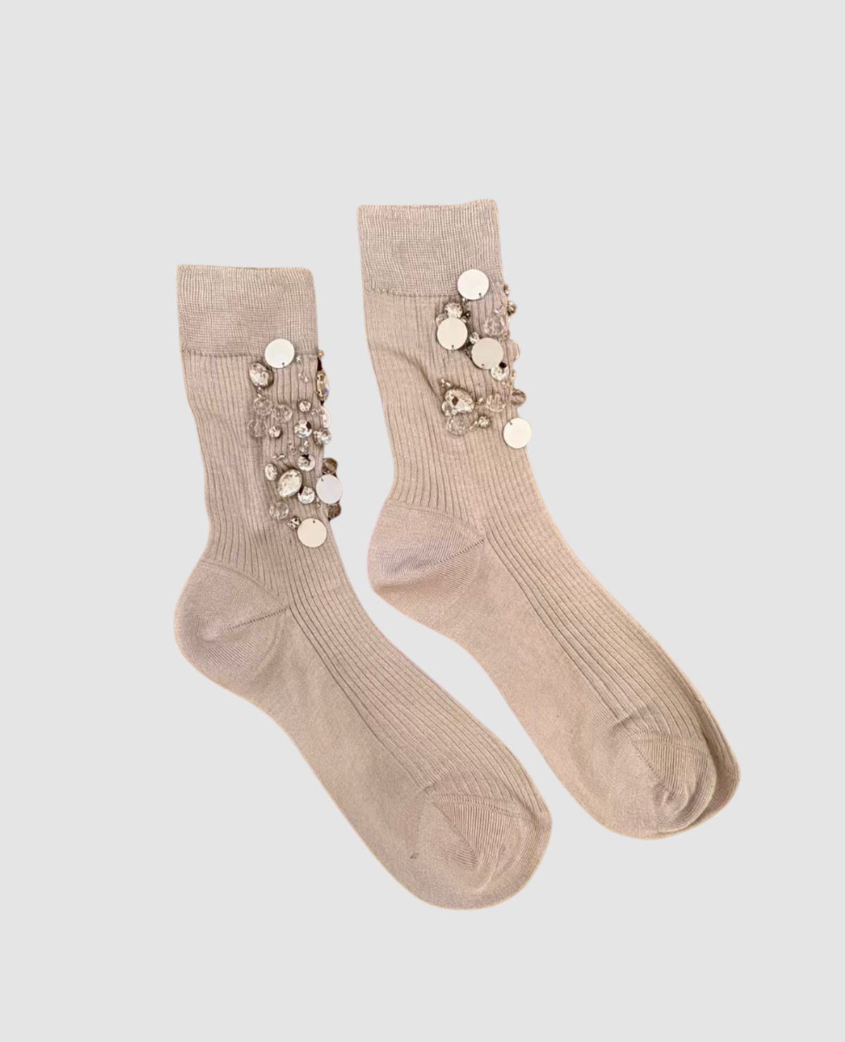 Maria La Rosa Angelina Socks - Perlino - Image 2 of 2