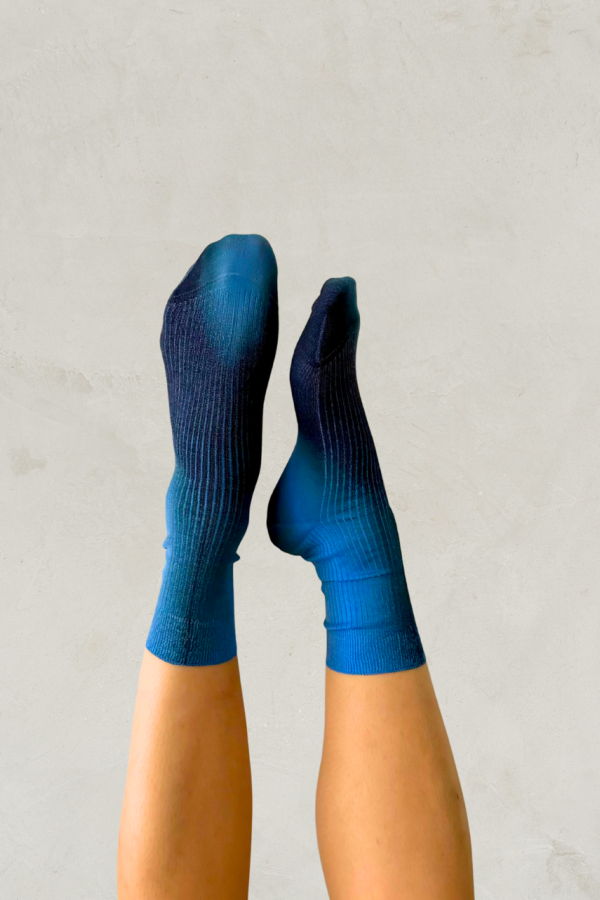 Maria La Rosa Satisfaction Silk Socks - Aviatore