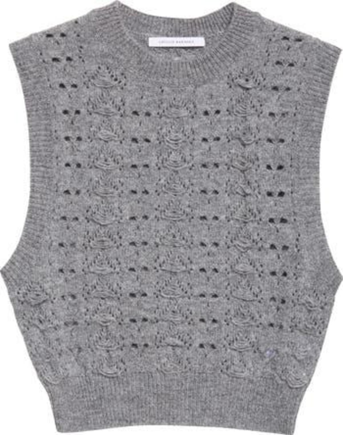 Cecilie Bahnsen Vest - Light Grey - Image 1 of 1