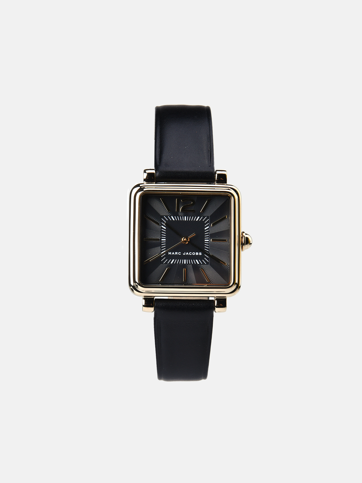 Marc by Marc Jacobs Vic Strap 30MM Watch - black/gold 