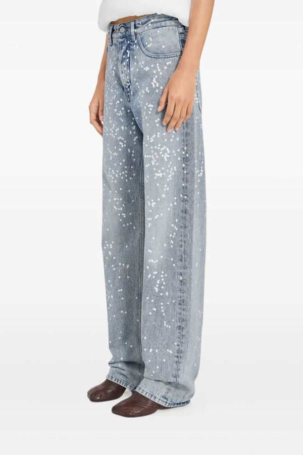 Maison Margiela 5 Pocket Jean with White Dots
