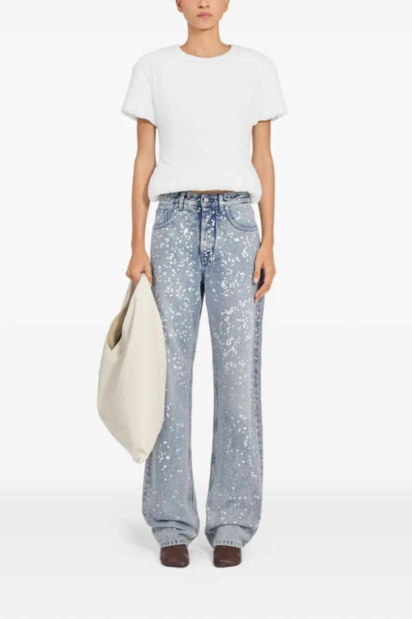 Maison Margiela 5 Pocket Jean with White Dots
