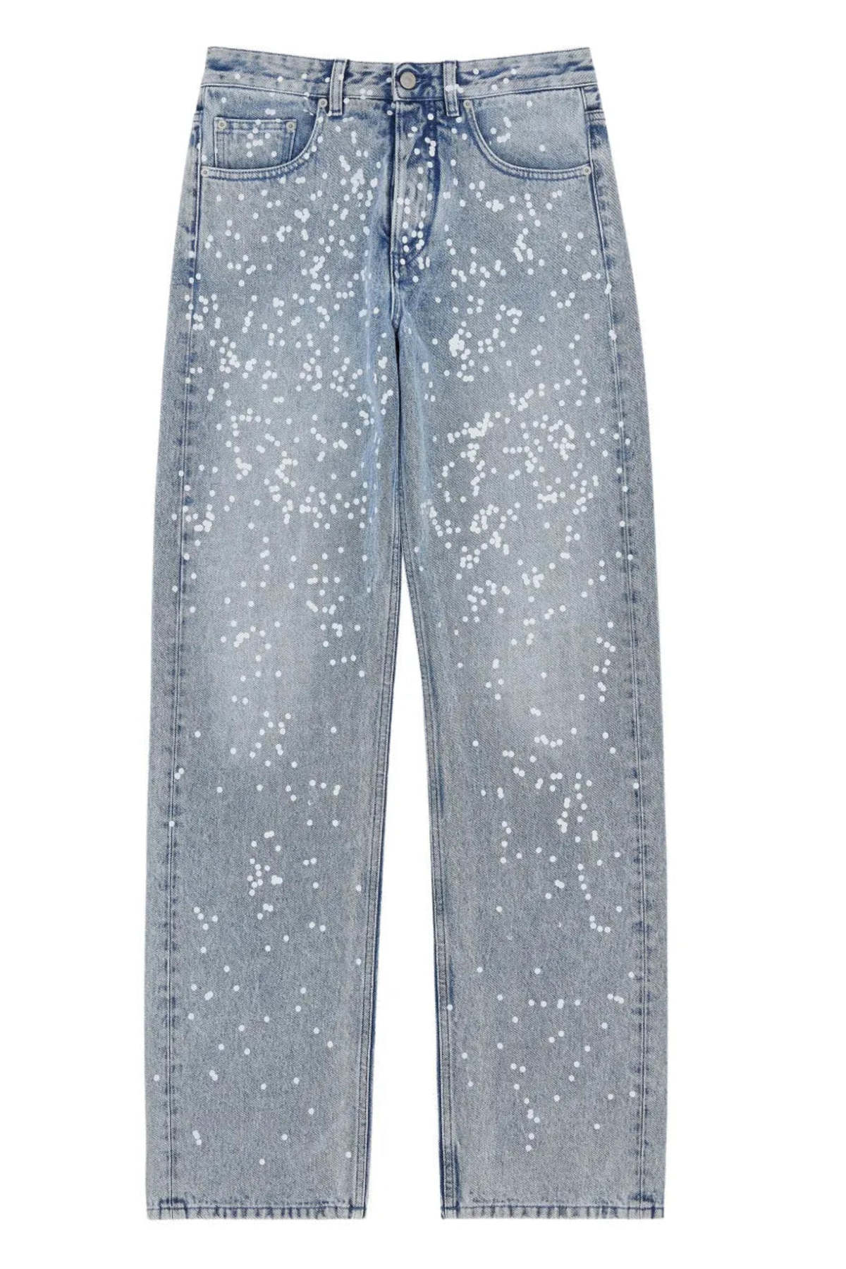 Maison Margiela 5 Pocket Jean with White Dots - Image 3 of 4