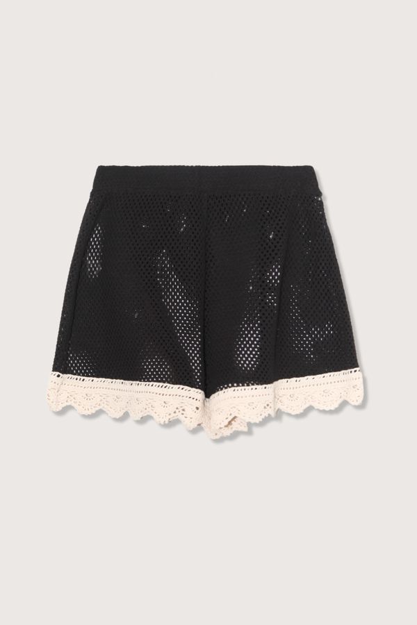 Sea NY Kendall Crochet Short - Black Sea NY Kendall Crochet Short - Black