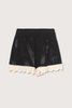 Sea NY Kendall Crochet Short - Black - Thumbnail 1