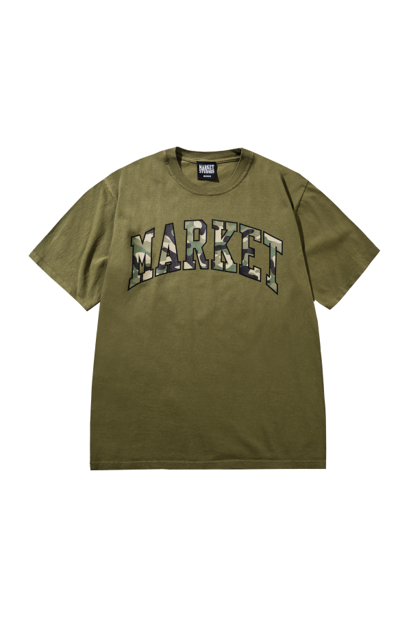 MARKET Camo Arc T-Shirt