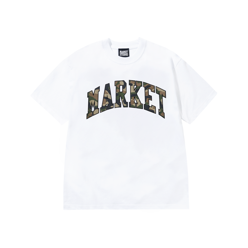 MARKET Camo Arc T-Shirt