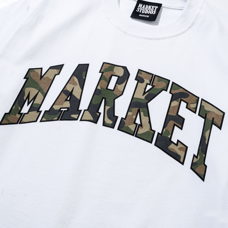MARKET Camo Arc T-Shirt