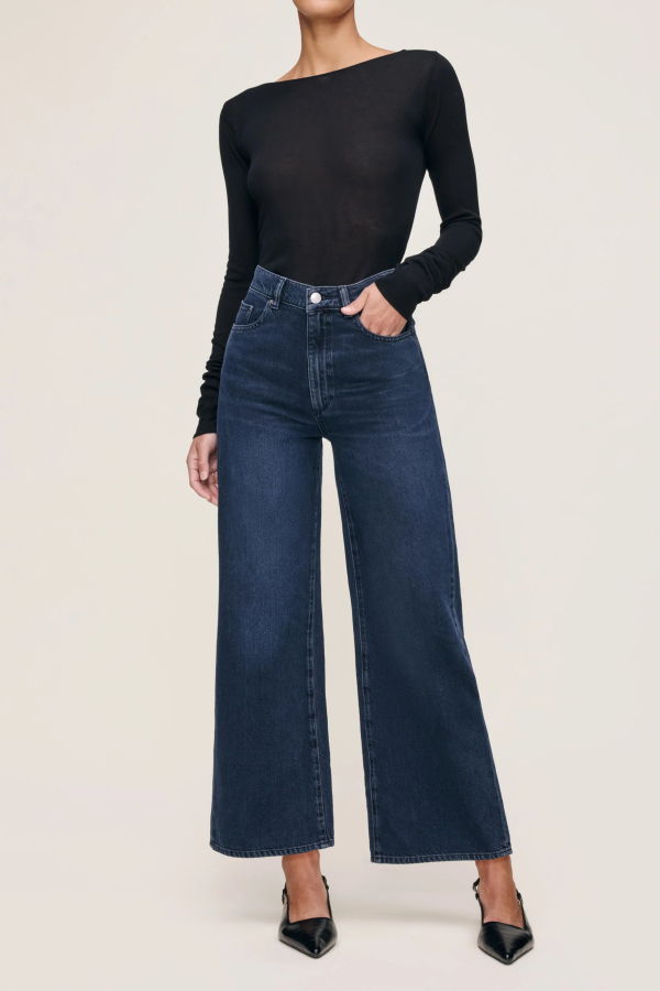DL 1961 Hepburn Wide Leg Jeans