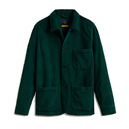 Portuguese Flannel Labura Twill Jacket - Olive | Garmentory