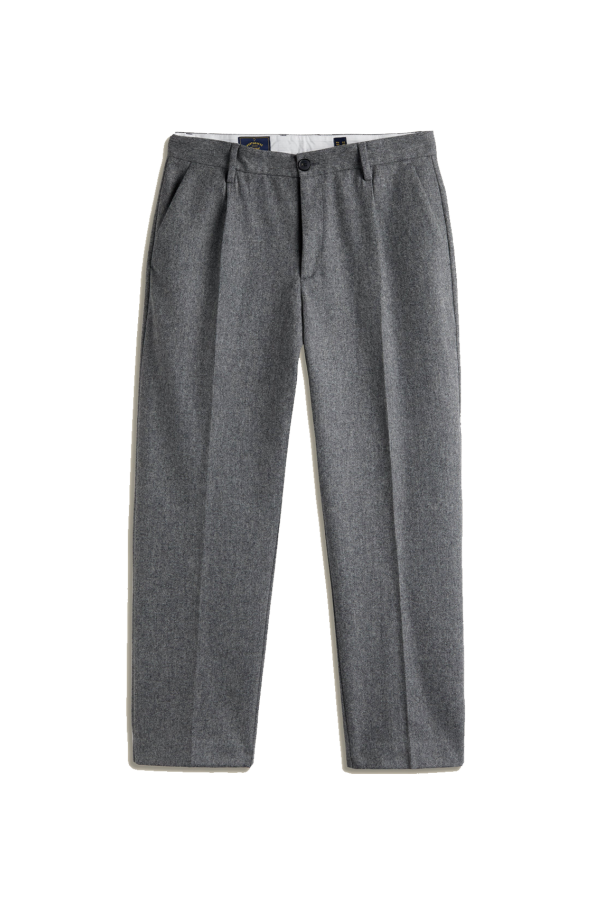 Portuguese Flannel Single Pleat Trouser