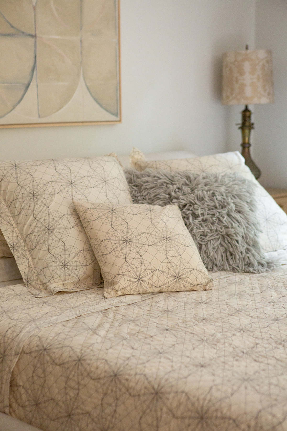 Erica Tanov Cotton Throw Pillow In Lena Wolff 'Drawn Star' Throw Pillow - Image 3 of 4