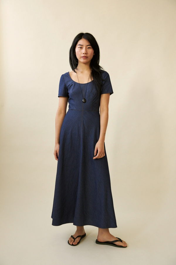 Penny Sage Margot Dress