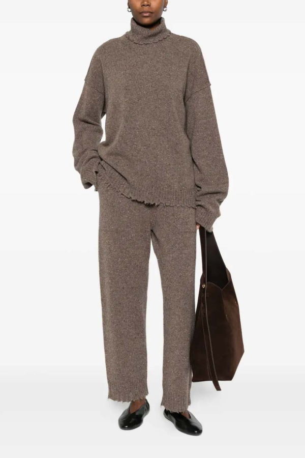 Uma Wang Light Brown Ankle Pants - Tan