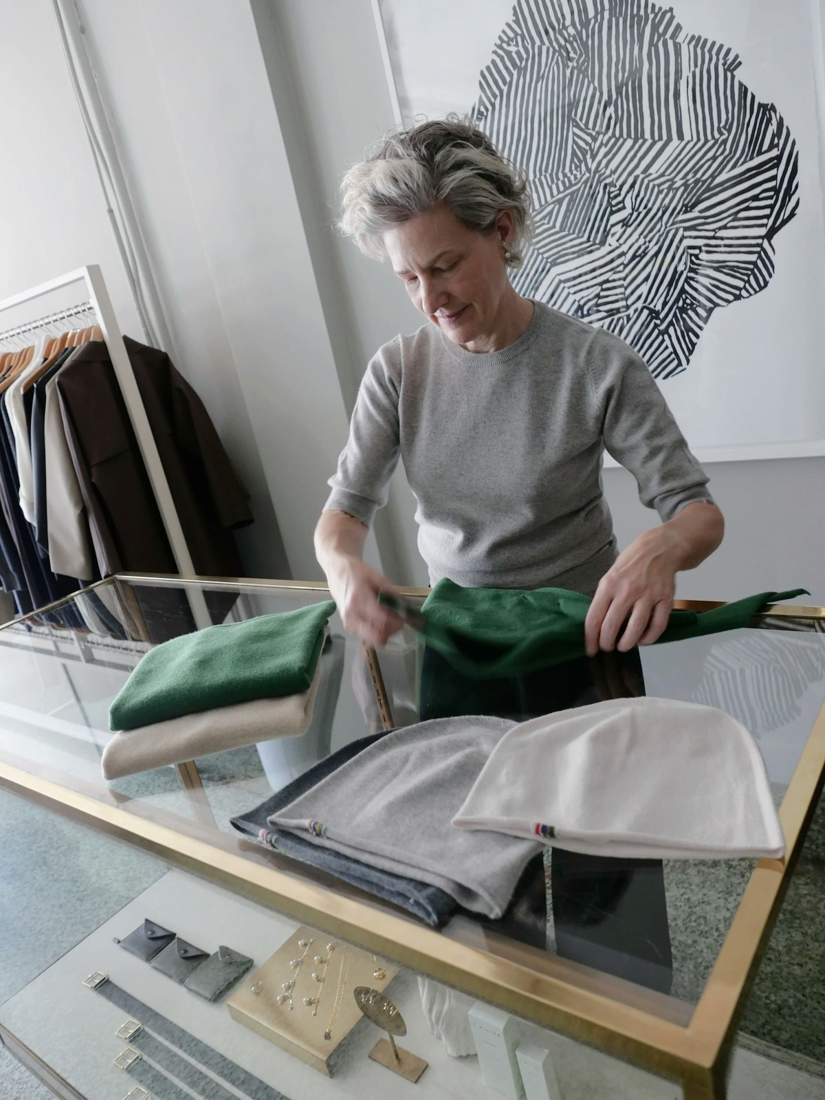 Extreme Cashmere N°34 BON HAT - THREE COLOURS - Image 4 of 6