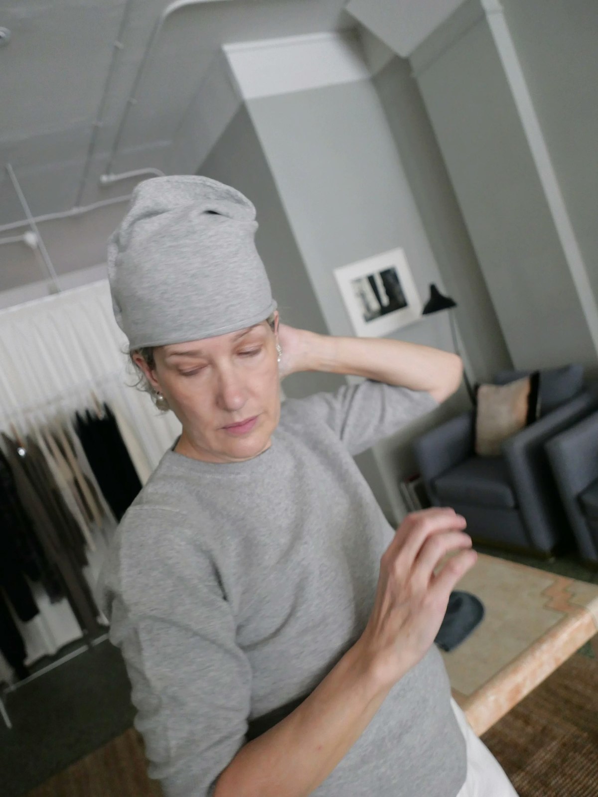 Extreme Cashmere N°34 BON HAT - THREE COLOURS - Image 5 of 6