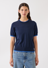 DEMYLEE Mindy Fine Cotton Top - Navy / Blue - Thumbnail 1