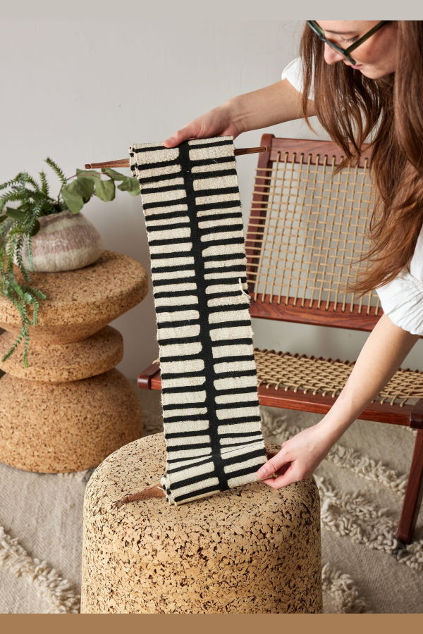 Kanju Interiors Flexibility Bogolan Wall Totem