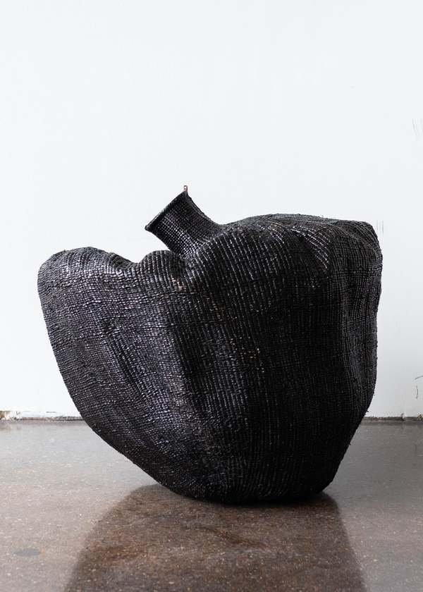 Kanju Interiors Hand-Painted Garlic Gourd Basket Kanju Interiors Hand-Painted Garlic Gourd Basket