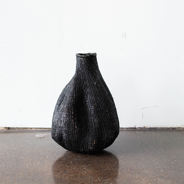 Kanju Interiors Hand-Painted Garlic Gourd Basket