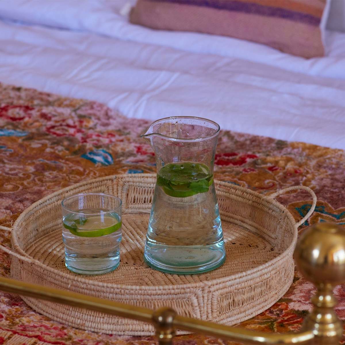 APARTMENT F Handblown Glass Carafe - Image 2 of 3