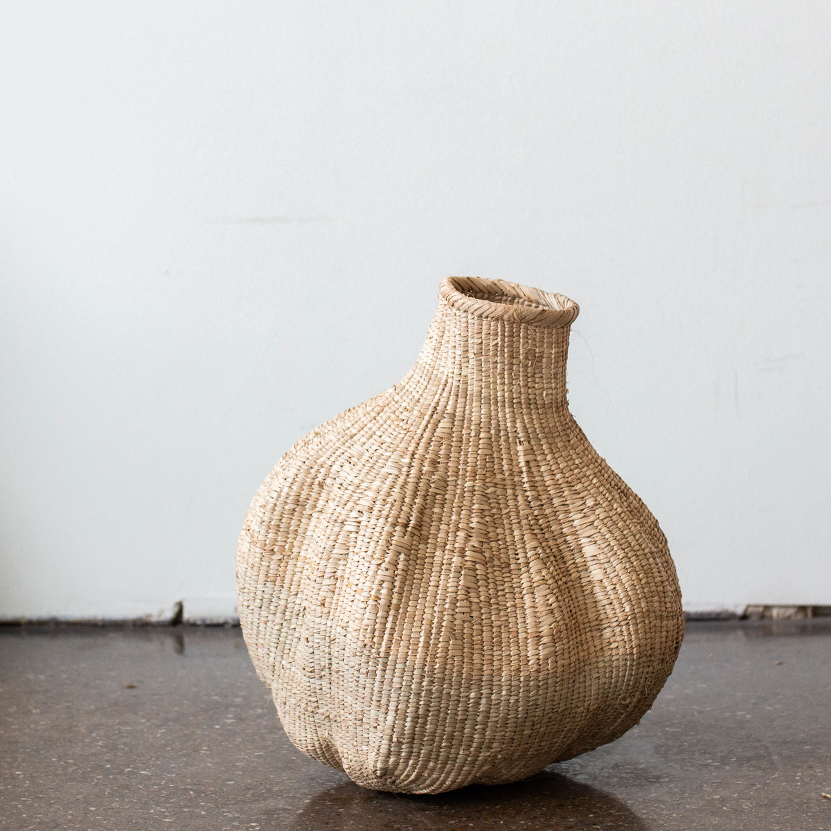 Kanju Interiors Ilala Garlic Gourd Handwoven Basket - Image 3 of 11