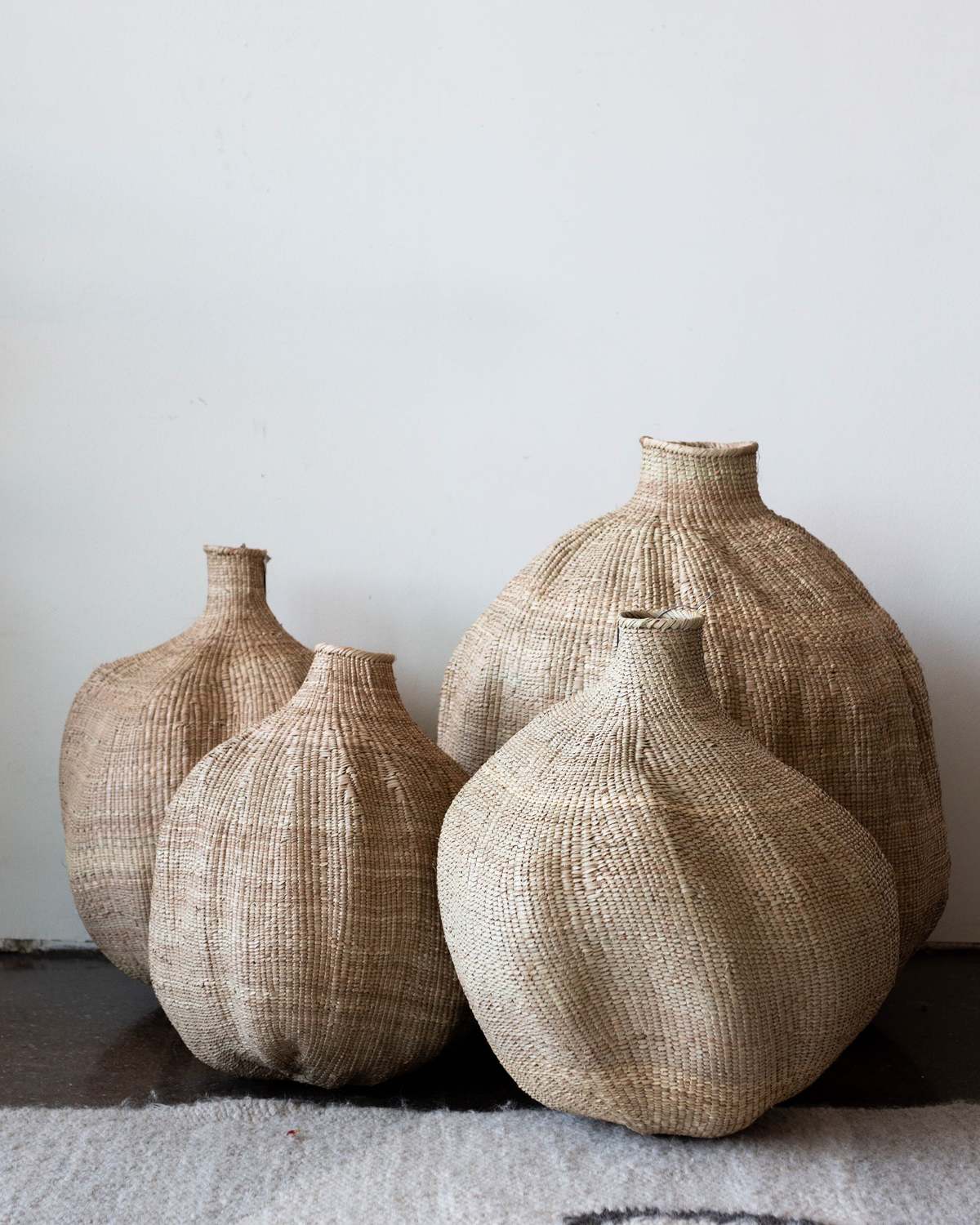Kanju Interiors Ilala Garlic Gourd Handwoven Basket - Image 8 of 11