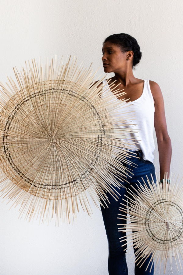 Kanju Interiors M'Mawa Woven Wall Basket