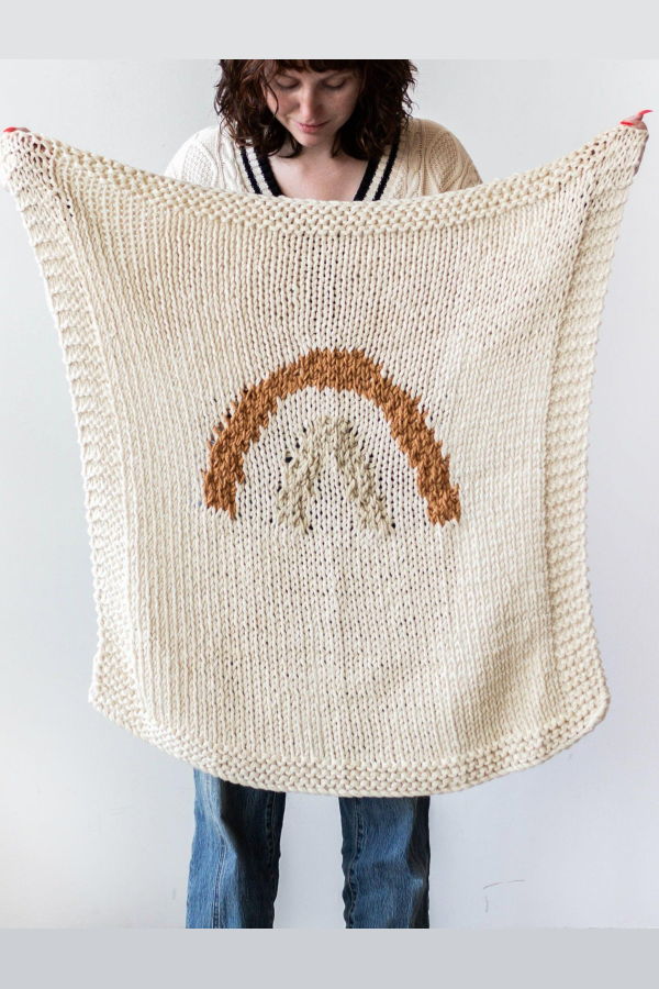 Kanju Interiors Mini Rainbow Blanket