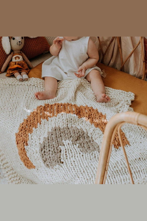 Kanju Interiors Mini Rainbow Blanket