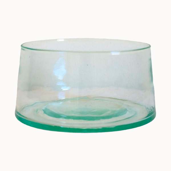 APARTMENT F Moroccan Blown Glass Salad Bowl
