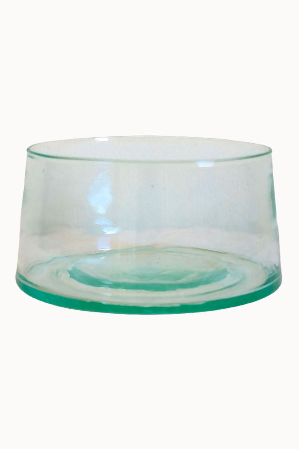 APARTMENT F Moroccan Blown Glass Salad Bowl
