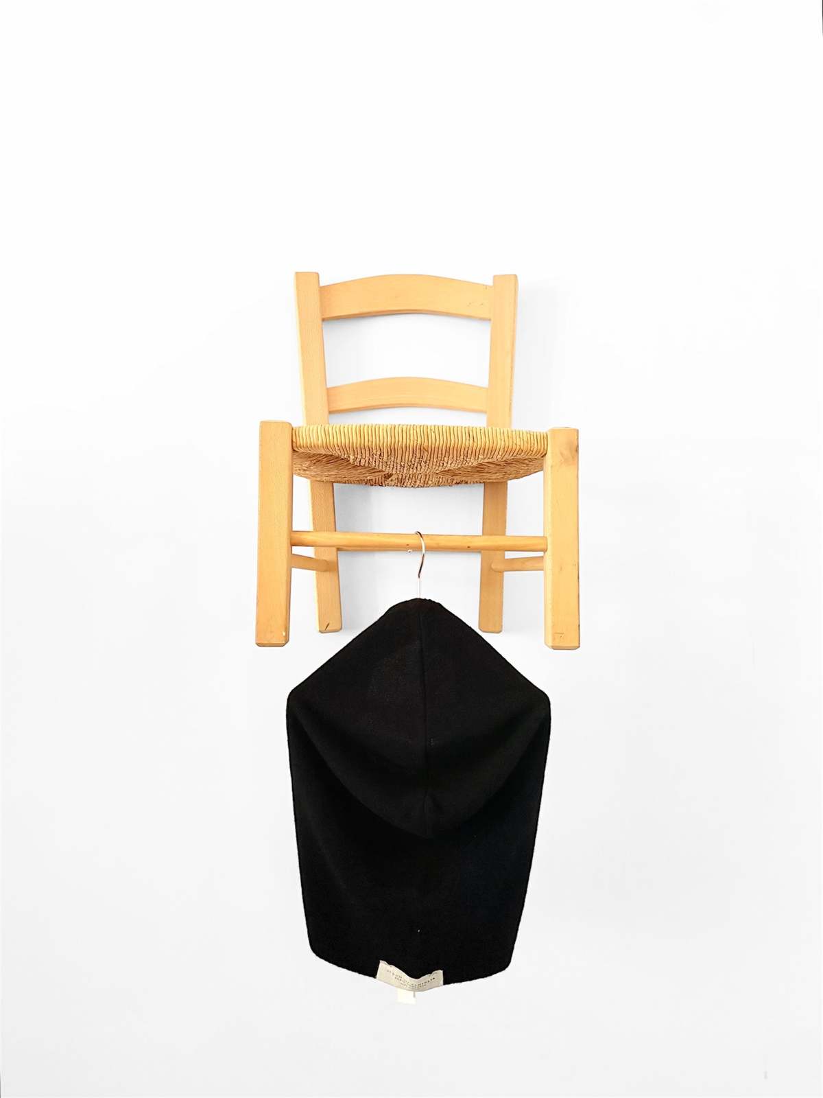 Album di Famiglia Cashmere Cagoule WS Hood Hat - Black - Image 2 of 2