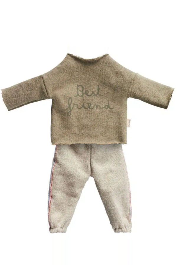 Maileg Best Friends Kitten Jogging Suit - Green