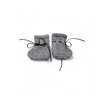 Pequeno Tocon Baby Wool Booties - Light Grey - Thumbnail 1