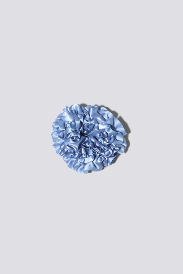 Maryam Nassir Zadeh Carnation Scrunchie - French Blue