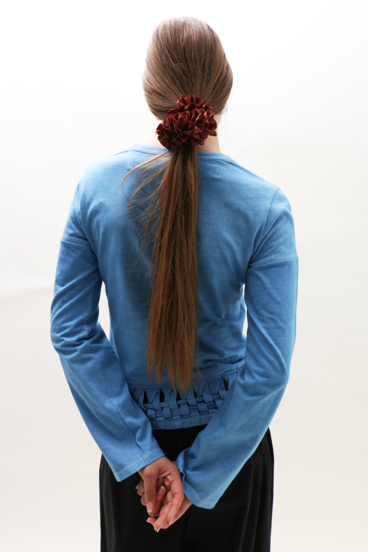 Maryam Nassir Zadeh Carnation Scrunchie - Friar Brown - Image 4 of 4