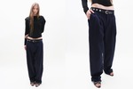 Maryam Nassir Zadeh Abdou Trouser - Navy - Thumbnail 1