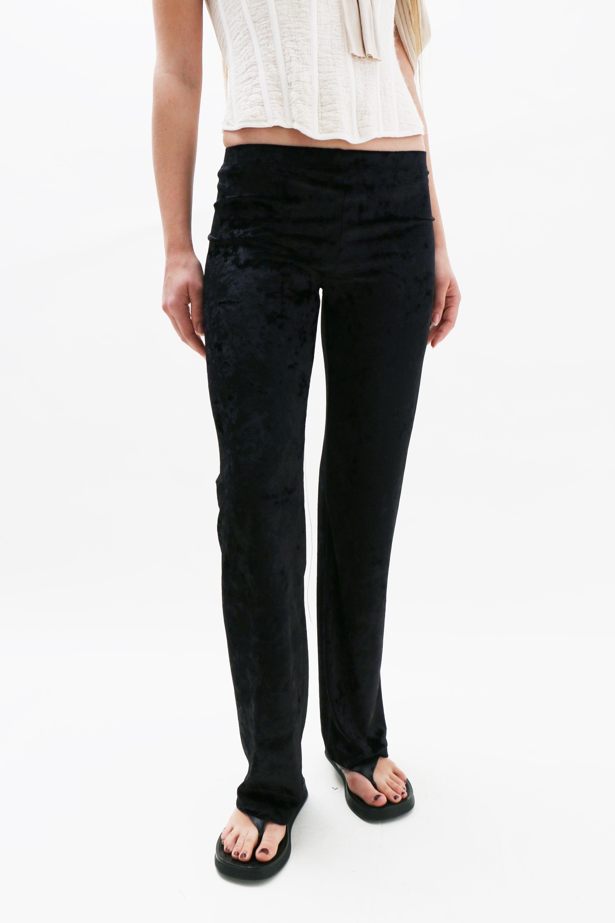 Maryam Nassir Zadeh Velvet Dance Pants - Image 2 of 7